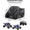 image:imageKEMIMOTO ATV Cover Universal 4 Wheeler Cover Quad Cover Compatible with Polaris Sportsman 570 450 Fourtrax CanAm Kawasaki Arctic Cat CFMOTO 827L X 512W X 465HL787x 433x 43