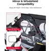 image:imageKEMIMOTO Cab Enclosure Upper Doors Compatible with 20222026 Polaris RZR 200 RollUp Windows AllWeather Soft Side Window for Snow and Rain Protection