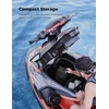 image:imageKEMIMOTO PWC Boat Fenders 2 Pack Boat Bumpers for Jet Ski Boat Fenders Bumpers for Docking with 2 Ropes 18inBoat AccessoriesBlack