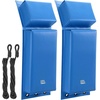 image:imageKEMIMOTO PWC Boat Fenders 2 Pack Boat Bumpers for Jet Ski Boat Fenders Bumpers for Docking with 2 Ropes 18inBoat AccessoriesBlue