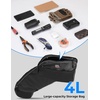 image:imageKEMIMOTO UTV Rear Door Bags with Knee Pad Compatible with Polaris General 4 1000 XP 4 1000 20172026 2PCS with Rear Side Door Storage Bag Accessories