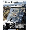 image:imageKEMIMOTO UTV ScratchResistant Front Windshield Compatible with Polaris Ranger 150 EFI Youth 2018 DoubleLayer Thickened PC Full Window Preinstalled Sealing Strip Accessories Fits Roof