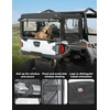 image:imageKEMIMOTO UTV Soft Cargo Camper Bed Cover Rack Compatible with Polaris General 1000 XP 10004 1000 XP 4 1000 20162026 Rear Camper Top Canvas Cover Accessories