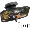 image:imageKEMIMOTO 102 Width Rearview Center Mirror Compatible with Polaris XPEDITION XPXP 5 ADVADV 5 Accessories ShatterResistant 360 Adjustment UTV Rear View Mirror Replace 2884486