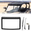 image:imageKEMIMOTO 5MM DOT Glass Windshield with Wiper Compatible with 20232026 CFMOTO ZForce 950 Sport amp Trail  ZForce 800 Trail G2 Scratch Resistant 5MM Thick DOT Approved Glass Front Full Windshield