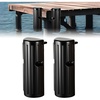 image:imageKEMIMOTO Dock Bumpers Boat Dock Bumpers for Edge or Side Inflatable Marine Fenders UVResistant Vinyl Protection with Stainless Hardware