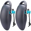 image:imageKEMIMOTO Pontoon Fenders Boat Fenders Boat Bumpers for Docking with Locking Grooves for Pontoon QuickRelease Clips for Easy Docking Compatible with Large Boats 1428ft Pontoon Boat AccessoriesGray