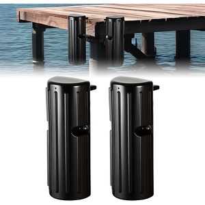 image:imageKEMIMOTO Dock Bumpers Boat Dock Bumpers for Edge or Side Inflatable Marine Fenders UVResistant Vinyl Protection with Stainless Hardware