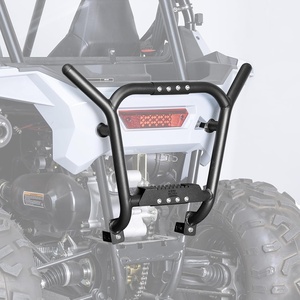 image:imageKEMIMOTO UTV Rear Bumper Compatible with 20222026 Polaris RZR 200 Heavyduty Steel Back Bumper StepUp Design Durable and Rustproof Electrophoretic Finish Full Rear Protection
