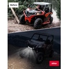 image:imageKEMIMOTO Front Accent Light Compatible with CanAm Maverick Trail Sport Max 8000 1000R 20182023 LED Grille Mesh Center Fang Light Bar PlugnPlay IP67 Waterproof
