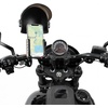 image:imageKEMIMOTO Motorcycle Phone Mount with Sun Hat 360 Adjustable Quick Release AntiVibration AntiTheft Phone Holder Fits 4772 Smartphones for Bike ATV Scooter Golf Cart