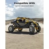 image:imageKEMIMOTO UTV Overhead Roof Bag LargeCapiticy 1680D Waterproof Overhead Roof Storage Bag Compatible with Maverick R 2024