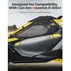 image:imageKEMIMOTO Window Nets Compatible with CanAm Maverick R 2024 Upper Wind Nets Replace OEM 715007376 Set of 2