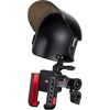 image:imageKEMIMOTO Motorcycle Phone Mount with Sun Hat 360 Adjustable Quick Release AntiVibration AntiTheft Phone Holder Fits 4772 Smartphones for Bike ATV Scooter Golf Cart