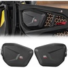 image:imageKEMIMOTO Upper Door Bags SemiRigid Compatible with CanAm Maverick R 2024 All Models 55L WaterResistant EVA Pack of 2 Front Door Only