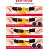 image:imageKEMIMOTO AntiTheft Bike Lock Combination Lock Orange Portable Resettable 5Digit Password 3 Lighting Modes Durable Flexible Steel Easy Installation Maximum Compatibility