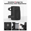 image:imageKEMIMOTO Bicycle Drink Holder Small Bore Water Bottle Holder for Handlebar with Mesh Pockets Fit for Mountain Road Bikes EBike Cruiser Scooter Wheelchair
