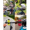 image:imageKEMIMOTO Bike Cup Holder Up to 28 OZ Capacity Water Bottle Holder for Bicycle Handlebar Motorcycle Drink Holder Mount with Metal Clamp Universal Fit for ATV Scooter Boat Stroller Wheelchair