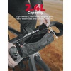 image:imageKEMIMOTO Bike Handlebar Bag with Waterproof Rain Cover Front Bike Bag for Bicycles  Waterresistant Dual Zippers for Mountain Road Bike Cycling Commuter Shoulder Bag Professional Bicycle Accessories