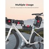 image:imageKEMIMOTO Bike Handlebar Bag with Waterproof Rain Cover Front Bike Bag for Bicycles  Waterresistant Dual Zippers for Mountain Road Bike Cycling Commuter Shoulder Bag Professional Bicycle Accessories
