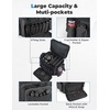 image:imageKEMIMOTO Range Bag with Expandable Food Insulation Dual Tactical Bag with Lockable Zippers for Hunting Black
