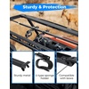 image:imageKEMIMOTO UTV Overhead Tool Rack in Cab Adjustable Tool Holder Carrier Mount Fits Profit Cages Roof 43in  57in Compatible with Polaris Ranger