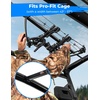 image:imageKEMIMOTO UTV Overhead Tool Rack in Cab Adjustable Tool Holder Carrier Mount Fits Profit Cages Roof 43in  57in Compatible with Polaris Ranger