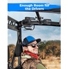 image:imageKEMIMOTO UTV Overhead Tool Rack in Cab Adjustable Tool Holder Carrier Mount Fits Profit Cages Roof 43in  57in Compatible with Polaris Ranger