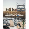 image:imageKEMIMOTO UTV Tool Holder for QuickDraw Sporting Clays Rack for 6 Tools or Crossbows Cargo Bed Mount Compatible with Polaris Ranger General Golf Cart