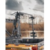 image:imageKEMIMOTO UTV Tool Holder for QuickDraw Sporting Clays Rack for 6 Tools or Crossbows Cargo Bed Mount Compatible with Polaris Ranger General Golf Cart