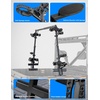 image:imageKEMIMOTO UTV Tool Holder for QuickDraw Sporting Clays Rack for 6 Tools or Crossbows Cargo Bed Mount Compatible with Polaris Ranger General Golf Cart