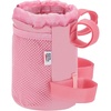 image:imageKEMIMOTO Bike Cup Holder Bike Water Bottle Holder Handlebar with Mesh Pockets Oxford Fabric Bicycle Drink Cup Holder for Mountain Bike Road Kids Bikes eBike Wheelchair Scooter up to 32oz Pink
