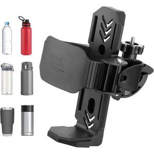 image:imageKEMIMOTO Bike Cup Holder Up to 28 OZ Capacity Water Bottle Holder for Bicycle Handlebar Motorcycle Drink Holder Mount with Metal Clamp Universal Fit for ATV Scooter Boat Stroller Wheelchair