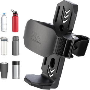 image:imageKEMIMOTO Bike Cup Holder Up to 28 OZ Capacity Water Bottle Holder for Bicycle Sturdy Screw Mount Drink Holder Universal Fit for Bottles Containers Beverages Cans Speaker