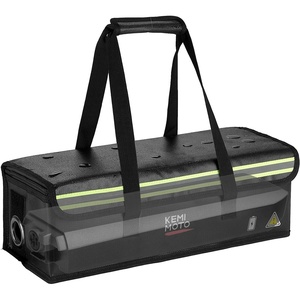 image:imageKEMIMOTO Lipo Battery Bag Waterproof and Fireproof Bag for Battery Storage Carrying and Charging Ebike Battery Safe Bag with Comfortable Handle Reflective Strip Lightweight 1614x512x551 Inches
