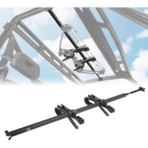 image:imageKEMIMOTO UTV Overhead Tool Rack in Cab Adjustable Tool Holder Carrier Mount Fits Profit Cages Roof 43in  57in Compatible with Polaris Ranger